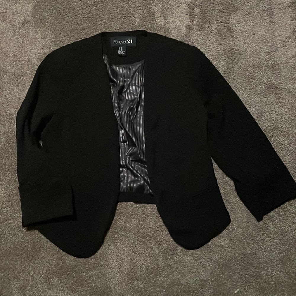 Forever 21 Black Blazer